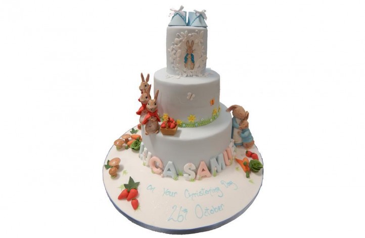 Peter Rabbit & Friends Tiered Cake